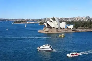 landmarks and beaches of Sydney Australia