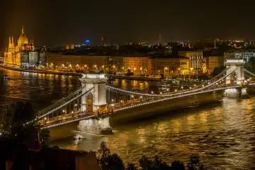 vibrant nightlife of Budapest Hungary